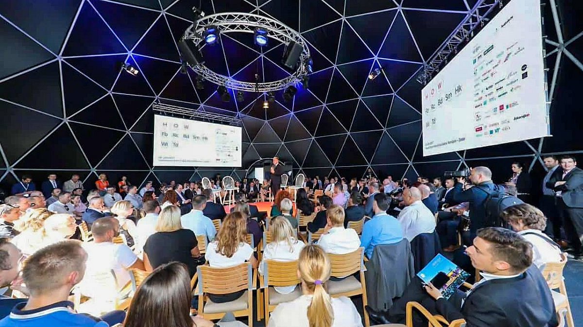 Conference dome at HOW festival Zadar