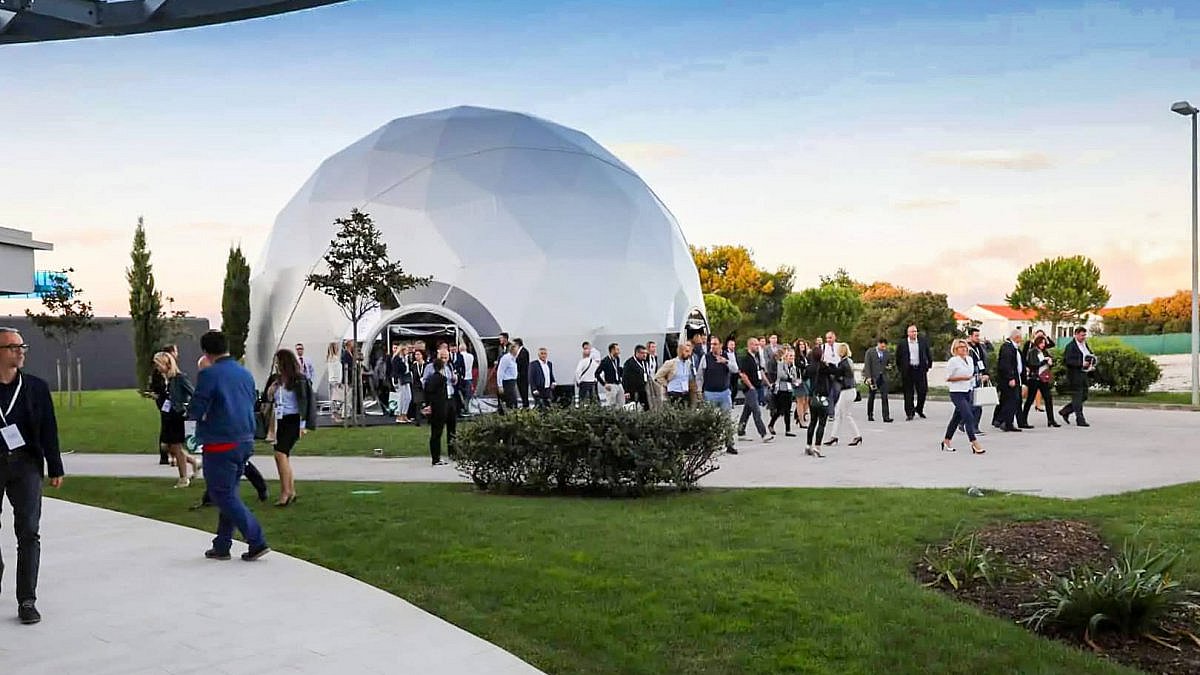 Conference dome at HOW festival Zadar