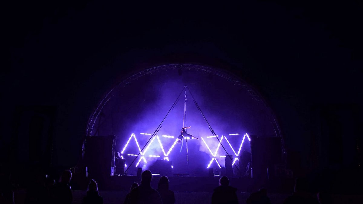 Roof 14 as “Rainbow stage” in Finland